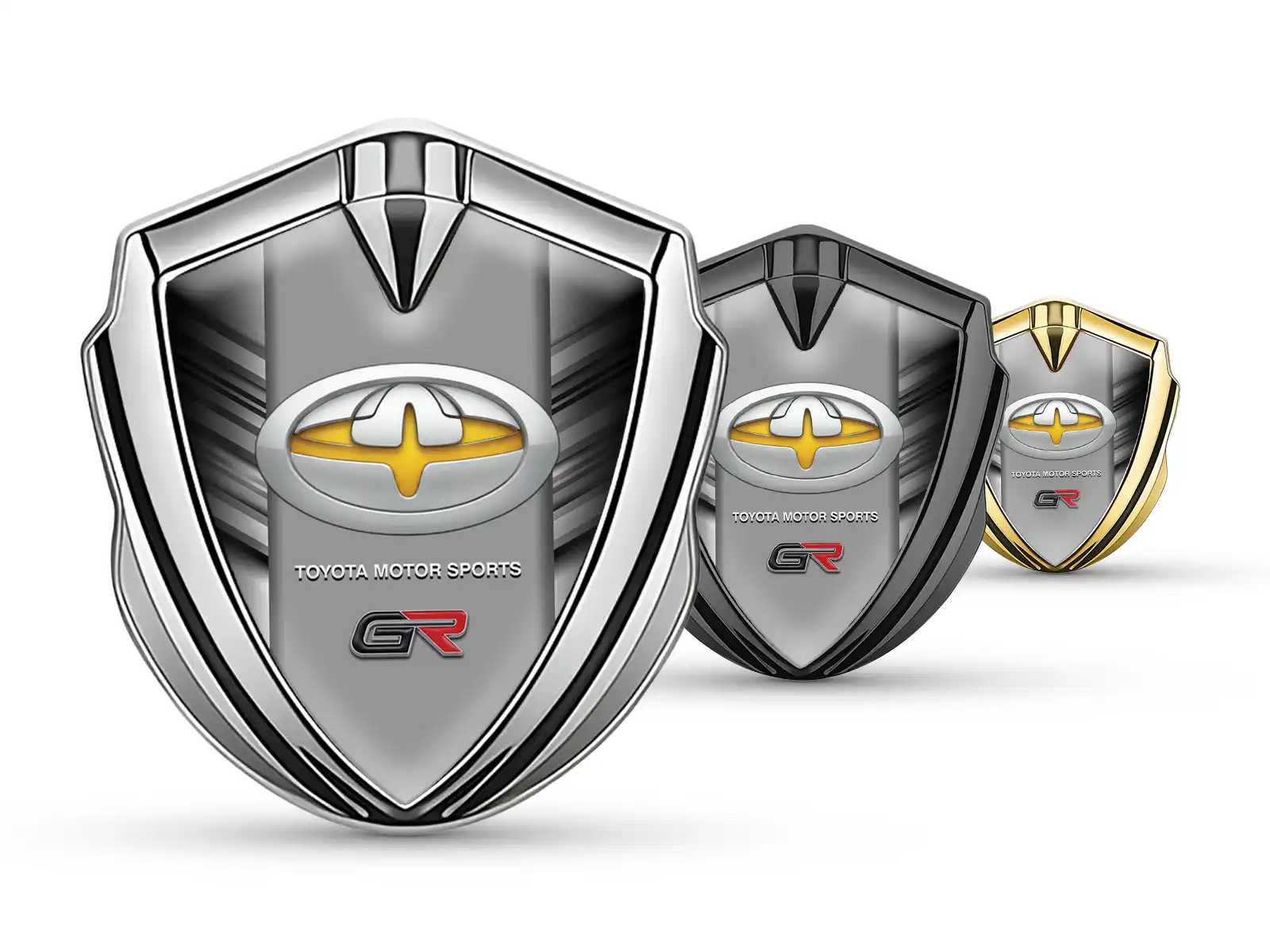 Toyota Custom Metal Emblems Sports Design High-Quality